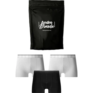 Harry Jons Erkek 3'lü Boxer 1. Sınıf Kumaş Premium Paket Özel Dizayn. Düz Likralı Boxer Şort Çeyizlik Hediyelik