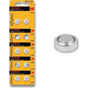 Oyuncak ve Saat Pili AG13 LR44 1.5V Kodak Alkalin Oyuncak Saat Pili 10'lu