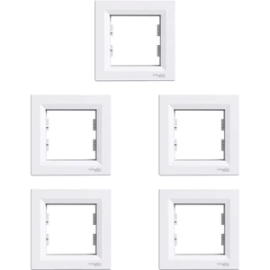 Asfora - Tekli Çerçeve, Beyaz EPH5800121 5 Adet ( 5li Paket)