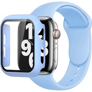 Apple Watch 2 3 4 5 6 Se (44 Mm) Uyumlu Nike Kılıf Kasa ve Ekran Koruyucu 360 Tam Koruma