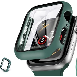 Apple Watch 2 3 4 5 6 Se (38 mm) Uyumlu Kılıf Kasa ve Ekran Koruyucu 360 Tam Koruma