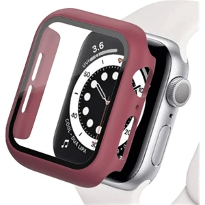 Apple Watch 2 3 4 5 6 Se (44 Mm) Uyumlu Nike Kılıf Kasa ve Ekran Koruyucu 360 Tam Koruma