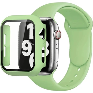 Apple Watch 7 (45 Mm) Uyumlu Nike Kılıf Kasa ve Ekran Koruyucu 360 Tam Koruma