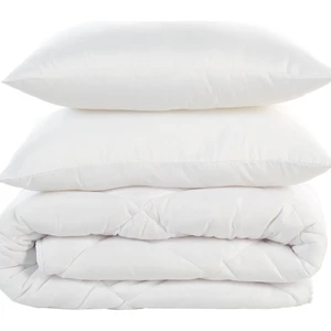 Zeynep Tekstil Microfiber Lux Çift Kişilik Microfiber Yorgan +2 Yastık Hediyeli