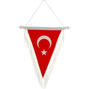 Mood Agenda Türk Bayrağı Üçgen Flama 20X30 cm