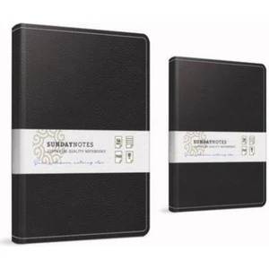Sunday Notes Ip Dikiş Deri Kapak 17X24 140YP Kareli 6066