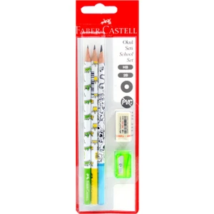 Kurşun Kalem Silgi Kalemtıraş Okul Seti Hb ve 2b