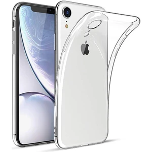 iPhone Xr Kılıf Şeffaf Silikon Kamera Korumalı 3D