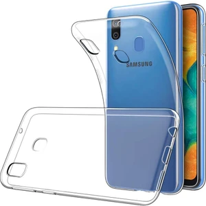 Samsung A30 Kılıf Şeffaf Silikon Kamera Korumalı 3D