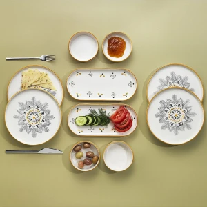 Sunny 4 Kişilik Kahvaltı Takımı Beyaz