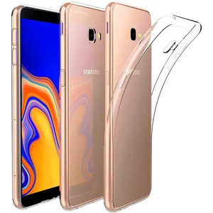 Samsung J4 Plus Kılıf Şeffaf Silikon Kamera Korumalı 0,30 mm