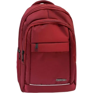 Dzc Kuzrnler Avm Bordo Okul Sirt Çantasi Dayanikli Çok Gözlü Günlük Spor Unisex