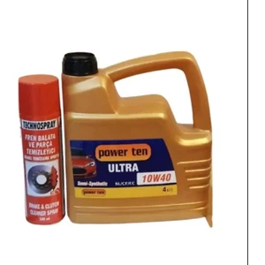 Ultra 10W40 Motor Yağı 4 Litre + Balata Spreyi 2025