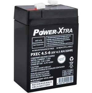 Ecolead Series - Pxec4.5-6 - 6V 4.5 Ah Kuru Akü