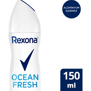 Kadın Sprey Deodorant Ocean Fresh %0 Alüminyum 150 ml