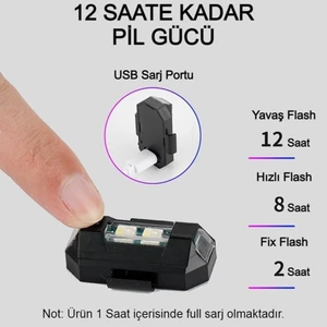 Vendor Tuning Vendor Tuning-Drone,kanat Altı,panjur Içi, Çakar ,motorsiklet Ledi/ Şarj Edilebilir