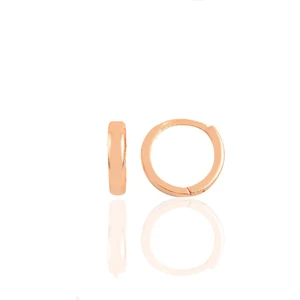Söğütlü Silver Gümüş Rose 9 mm Halka Küpe Tragus Piercing Helix Kıkırdak Küpesi