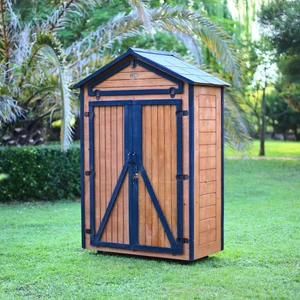 Ahşap Bahçe Depolama Dolabı 850 Lt