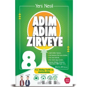 Newton Yayınları 8. Sınıf İnkılap Tarihi Adım Adım Zirveye Soru Bankası