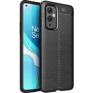 Hesaplı Dünya Oneplus 9 Uyumlu Kılıf Esnek Silikon Koruyucu Tpu Deri Dokulu Hns