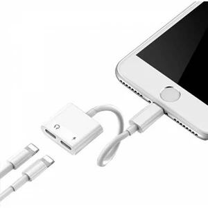 Ipad Iphone Şarj Çoğaltıcı Dönüştürücü Iphone 11 Pro x Xs Xr 7 8 Plus Şarj Müzik ve Şarj Aynı Anda