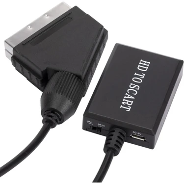 Alfais 5083 HDMI To Scart 1080P Dönüştürücü Adaptör USB Güç Fiyatı