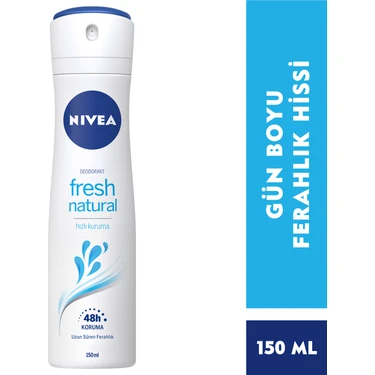 NIVEA Kadın Sprey Deodorant Fresh Natural