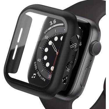 Furenfa Apple Watch 2 3 4 5 6 Se (44 Mm) Uyumlu Nike Kılıf Kasa ve Ekran Koruyucu 360 Tam