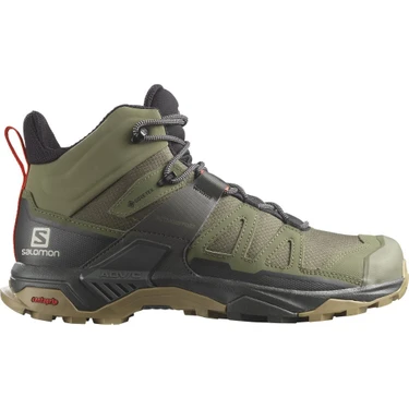 Salomon X Ultra 4 Mid Gtx Erkek Haki Outdoor Bot