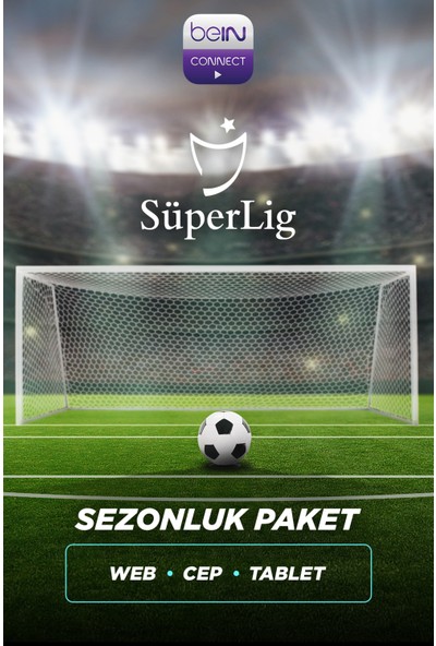 BeIN Connect Sezonluk Süper Lig Paketi - 3 Ekran