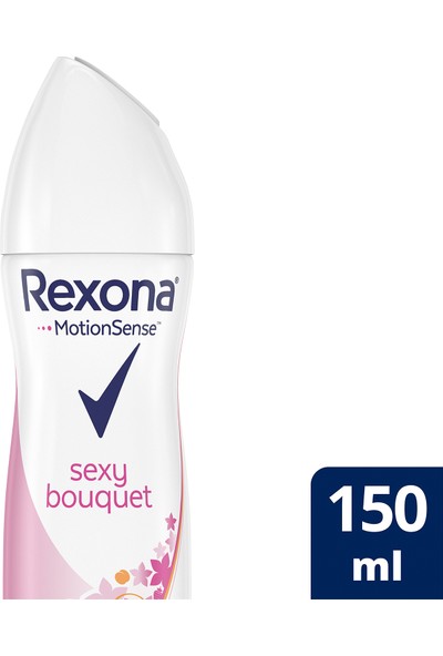 Rexona Anti-Perspirant Sprey Deodorant Kadın Sexy Bouquet Ter Kokusuna Karşı Koruma 150 ML