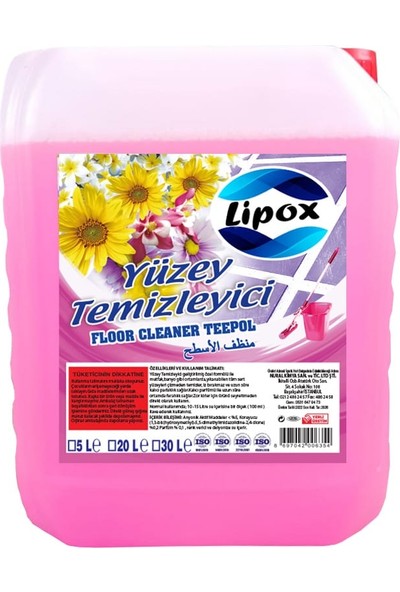 Lipox Yüzey Temizleyici Çiçek Kokulu 5 kg