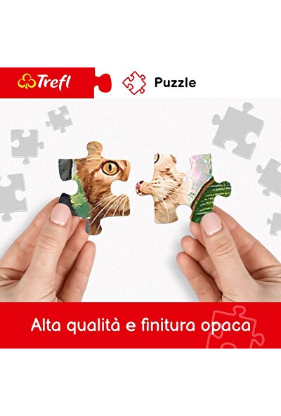 Trefl Puzzle Puzzle Happy Cats 1000 Parça