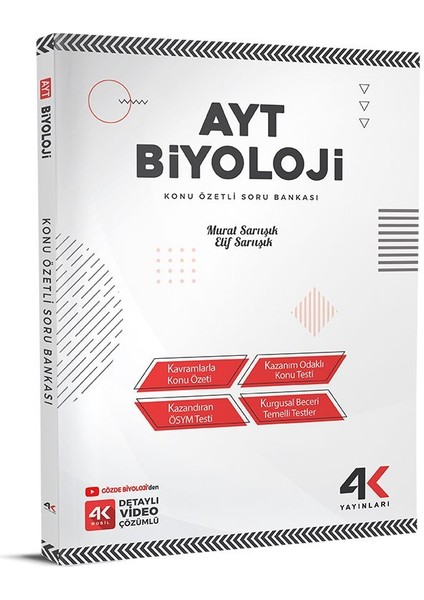 AYT Biyoloji Konu Özetli Soru Bankası
