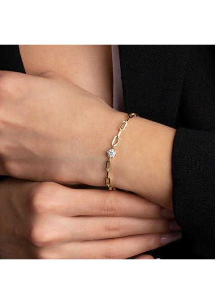 Tektaş Altın Bileklik