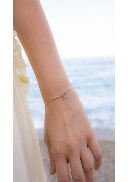 Sonsuzluk Dorikalı Bileklik 19.10 cm