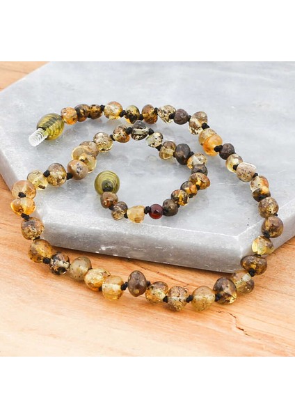 Bebek Damla Kehribar Diş Kolye indirimleri