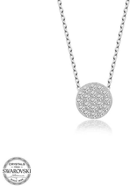 Swarovski Taşlı Gümüş Çember Bayan Kolye fiyatları