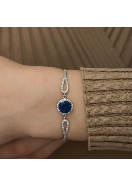 Gümüş Safir Bileklik fırsatları