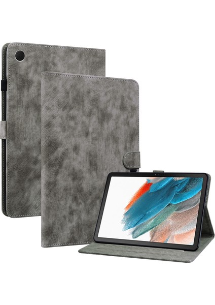 Samsung Galaxy Sekmesi Için Pu Tablet Kılıfı А8 10.5 Wifi/lte Gray (Yurt Dışından)
