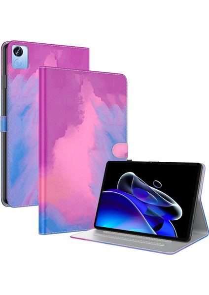 Realme Pad x Kırmızı Için Suluboya Desen Tablet Kılıfı (Yurt Dışından) fiyatları