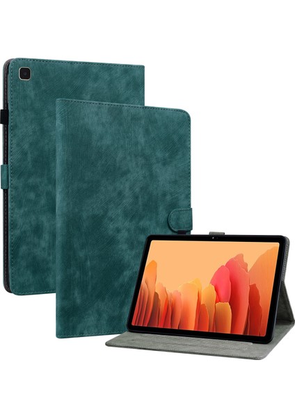 Samsung Galaxy Için Pu Tablet Kılıfı Sekme A7 10.4 2020 Yeşil (Yurt Dışından)