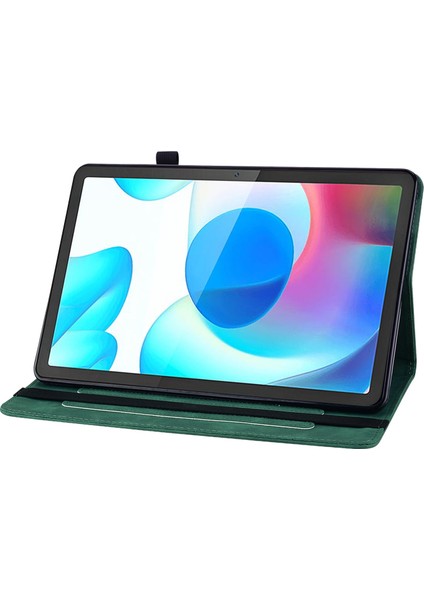 Oppo Realme Pad Için Fermuar Deri Kılıf 10.4 Yeşil (Yurt Dışından) modelleri