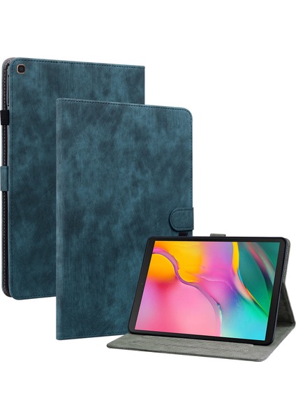 Samsung Galaxy Tab Için Pu Tablet Kılıfı A 10.1 2019 Mavi (Yurt Dışından)
