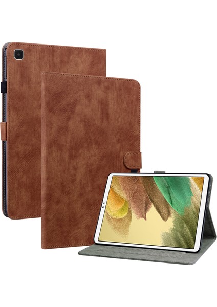 Samsung Galaxy Için Pu Tablet Kılıfı A7 Lite Brown (Yurt Dışından)