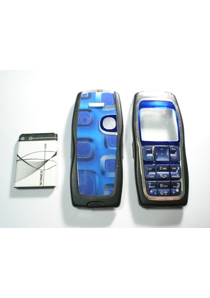 Sıfır Nokia 3220 Kapak ve Tuş Takımı+Bl-5b Batarya