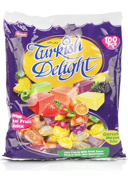 Jelaxy Turkish Delight 500 Gr. (1 Poşet)