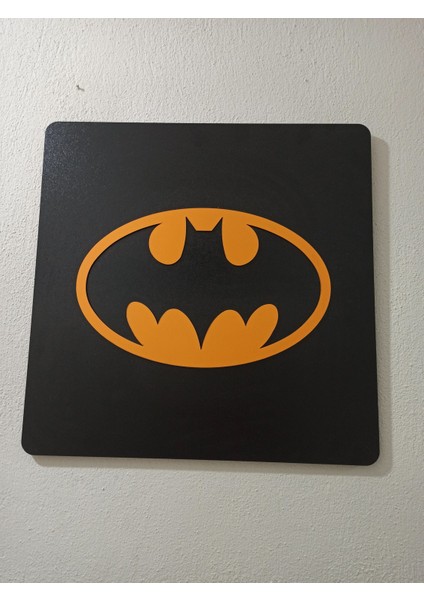 Batman Süper Kahraman Ahşap Mdf Tablo