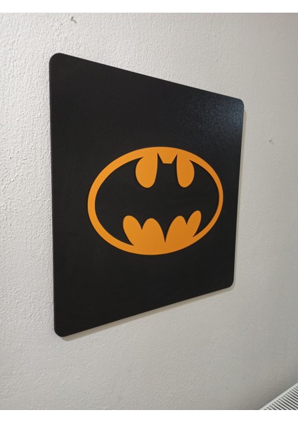 Batman Süper Kahraman Ahşap Mdf Tablo