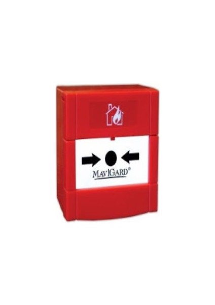 ML-1710 Maxlogic Adresli Yangın Alarm Butonu Resetlenebilir